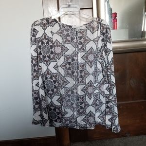 Charlotte Russe Pattern Thin Cardigan